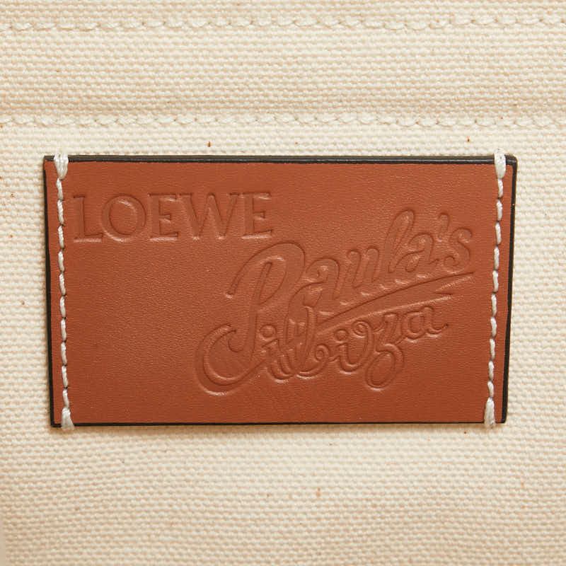 Loewe Paula's Ibiza Paula's Ibiza Canvas White Ivory Blue Canvas Women's Loewe