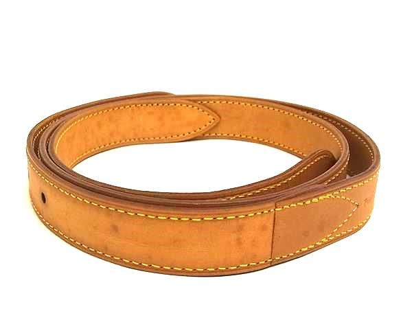 Louis Vuitton Leather Shoulder Strap For Bag Shoulder Strap Men Women Brown