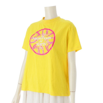 Hermes 22AW Cotton LA Promenade DU Matin Morning Walk Short Sleeved T-shirt Top
