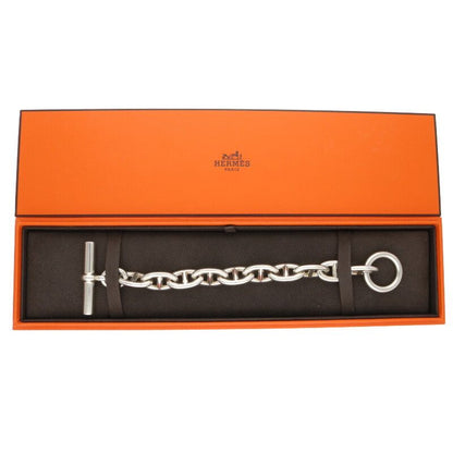 Hermes Chaine D'ancre TGM Chaine D'ancre TGM Silver Bracelet Men's 10link