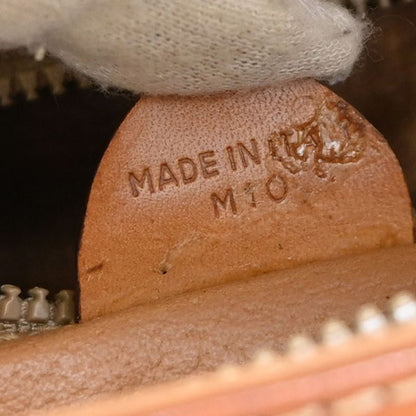 Celine Shoulder Bag Macadam Pattern Pvcleather Beige 64ka847