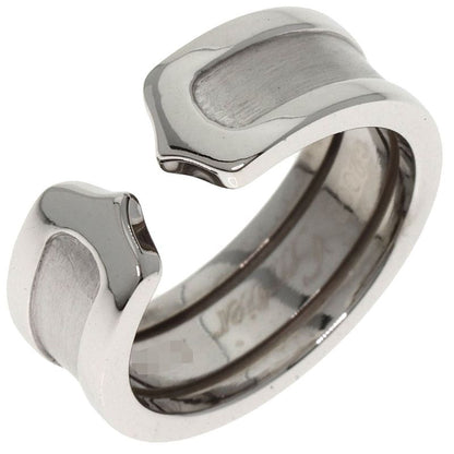 Cartier C2 #46 Ring 18K White Gold Ladies