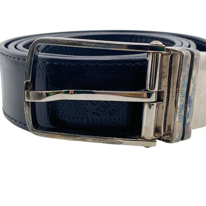 Louis Vuitton M9674 Damier Infini Belt Brand Jeans Dress Casual Business Black