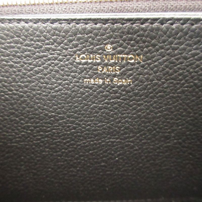 Louis Vuitton Monogram Empreinte Zippy Wallet M61864 IC Chip Round Zipper Long
