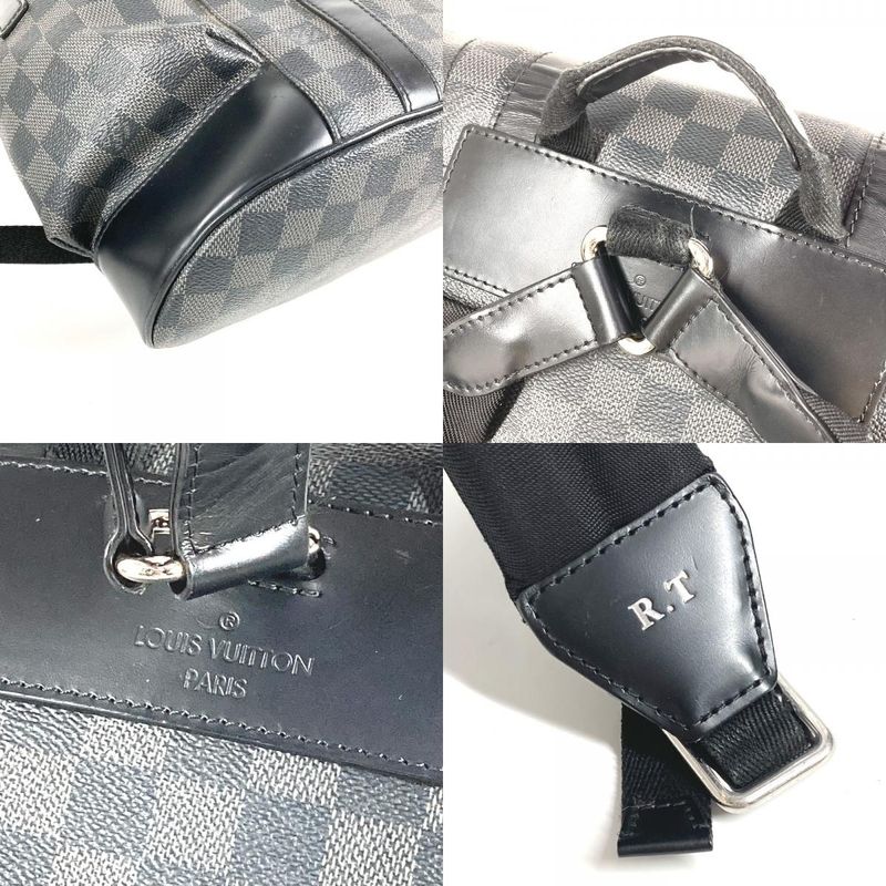 Louis Vuitton Backpack Sac Christopher MM Christopher MM N41379 Damier Graphite