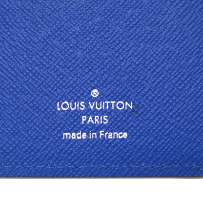 Louis Vuitton Taiga Portefeuille Brazza V Shape Noir Black M30791 Long Wallet