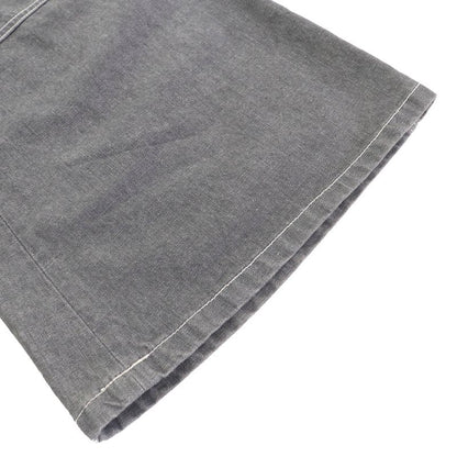 CHANEL Vintage 01P P17693 100% Cotton Coco Mark Rhinestone Coco Button Denim