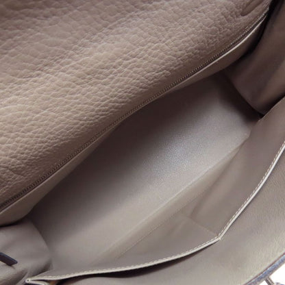 Hermes Kelly 32 Inside Stitched Tricolor Silver Hardware Handbag Taurillon Women