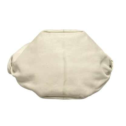 Bottega Veneta Handbag Double Knot Ivory Leather