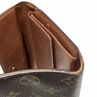 Louis Vuitton Monogram Portefeuille International M61217 Long Wallet Trifold