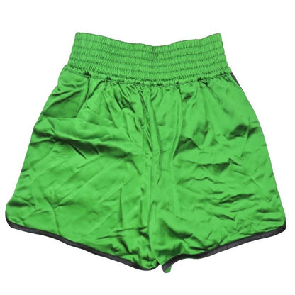 Unused 22SS Christian DIOR Boxing Shorts Half Pants Logo DIOR VIBE Green S