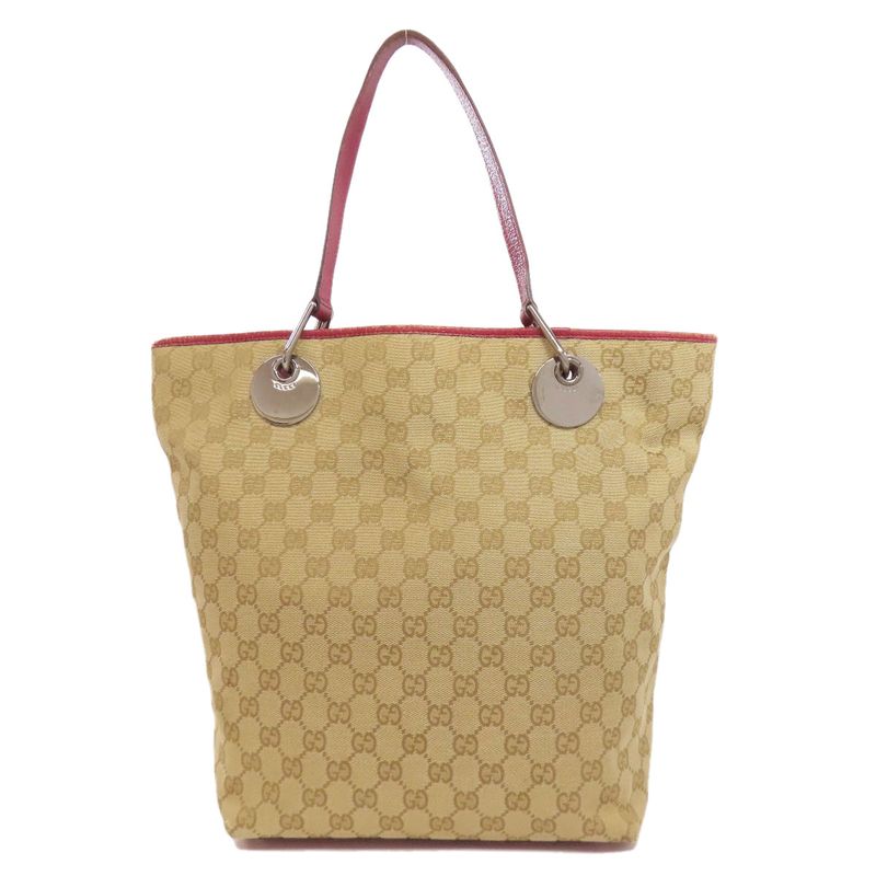 Gucci 120836 GG Tote Bag Canvas Women