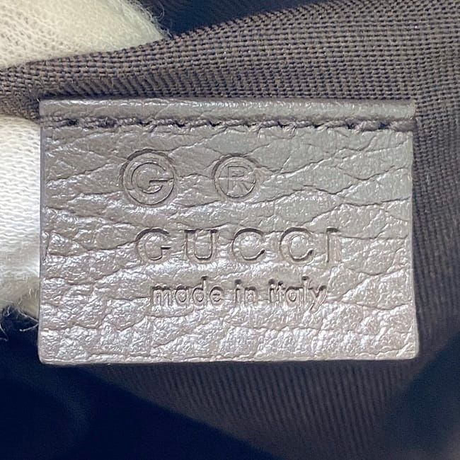 Gucci Body Bag Beige Brown GG Canvas 630915 Excellent Condition