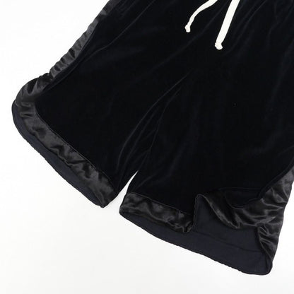 Gucci Shorts Size S Velour Satin Easy Pants Made In Italy 20240617 Ra0108