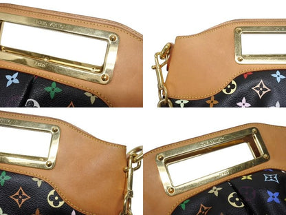 Louis Vuitton Shoulder Bag Judy MM Noir Takashi Murakami Monogram Multicolor — view 5