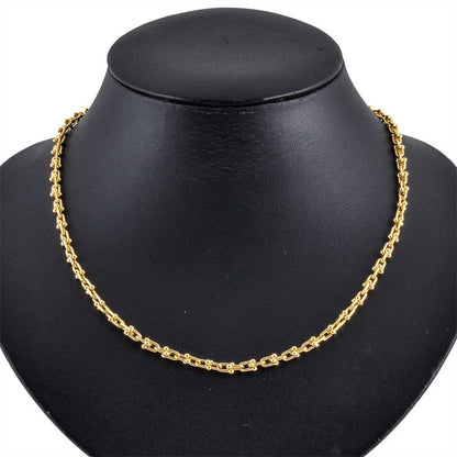 Tiffany & Co Tiffany & Co Hardware Microlink Necklace 18K Yellow Gold 266g