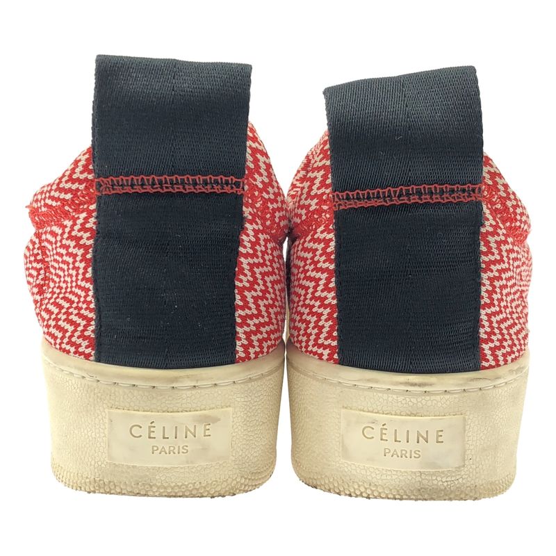 Celine by Phoebe Philo Pull on Sneakers 314532jpoc.27ed Red 35
