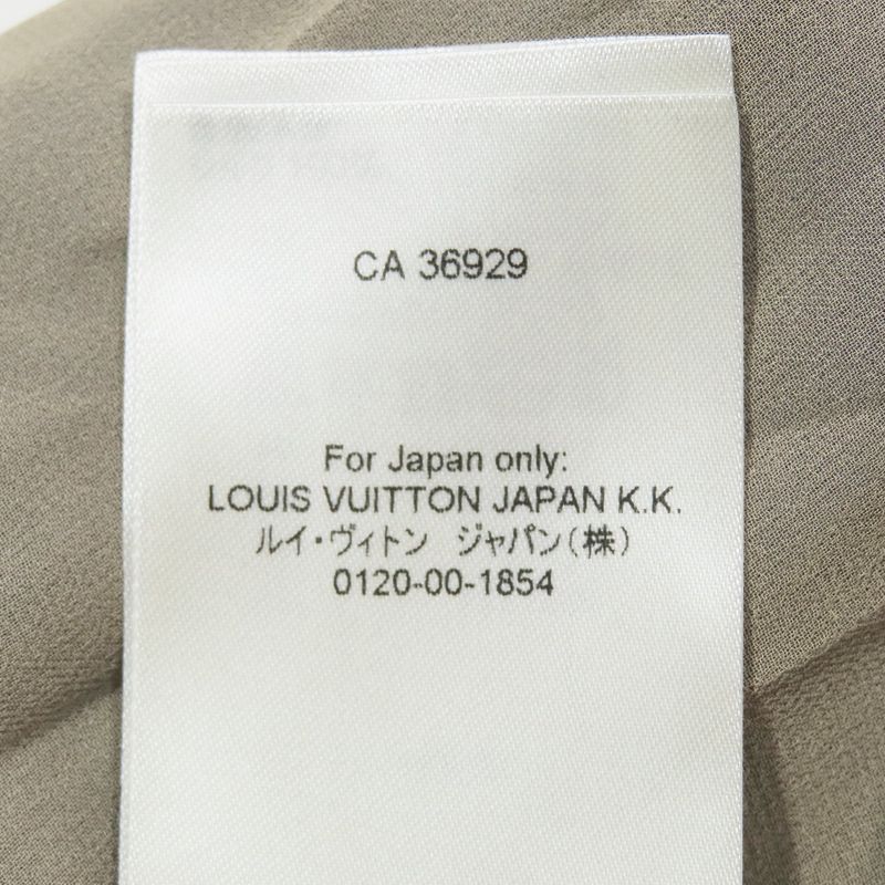 Unused Louis Vuitton Tulle Sleeveless Dress Tunic Short Length Check 36 Blue