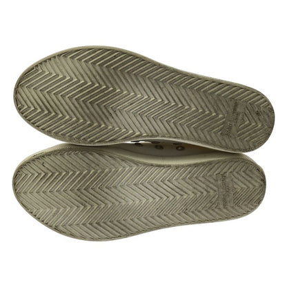 Saint Laurent Paris - Malibu Low Cut Sneakers - 35 - White - Women's