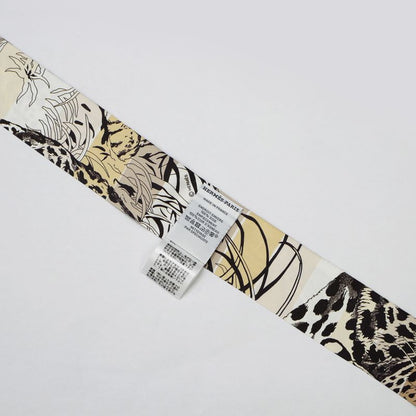 Hermes Twili-jungle Love Rainbow- Silk Leather Sheepskin Scarf Accessory