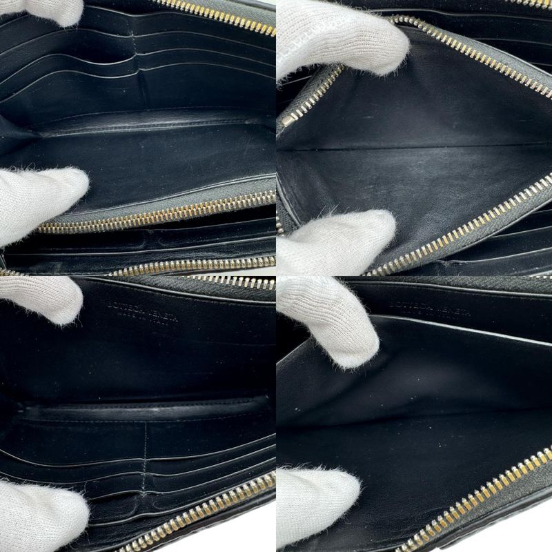 Bottega Veneta Bottega Veneta Cassette Round Zipper Long Wallet Brand Card