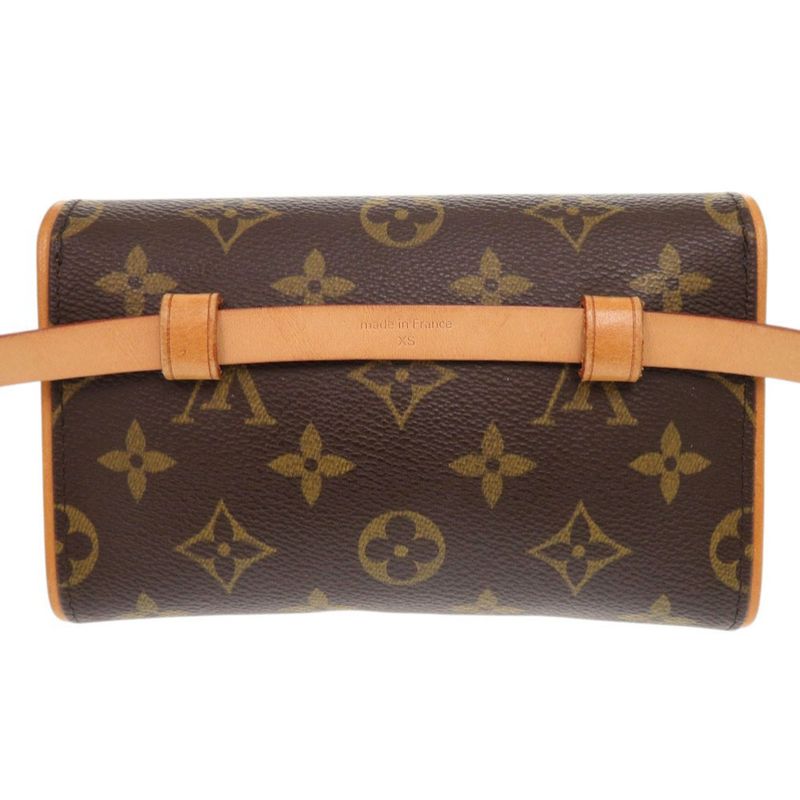 Louis Vuitton Pochette Florentine Monogram M51855 Brown Waist Bag LV 0736 Louis