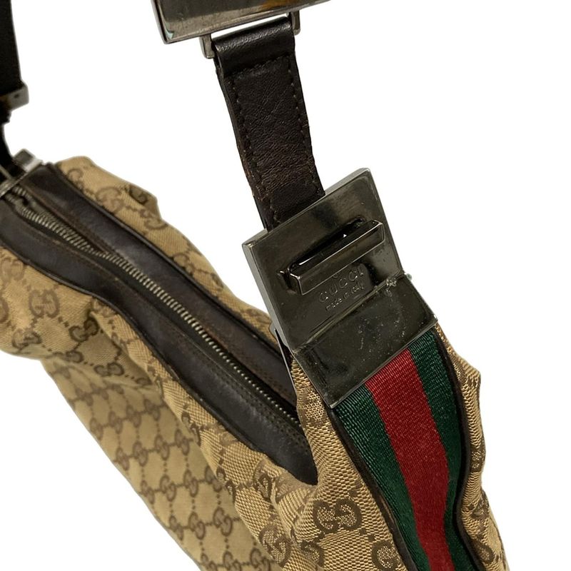 Gucci Shoulder Bag GG Patternsherry (web) 13315 Dark Brown X Beige X Multi