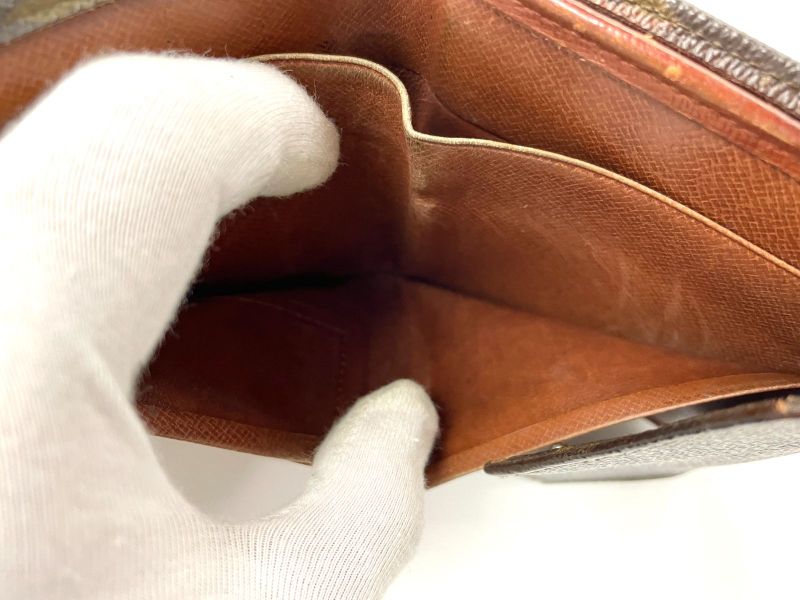 Louis Vuitton Monogram Porte Monet Bier Carte Cles Di Trifold Wallet W Hook