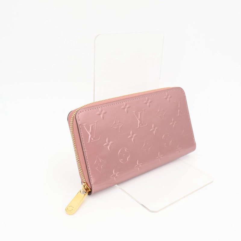 Louis Vuitton Zippy Wallet Long Wallet M91599 Vernis Rose Verre
