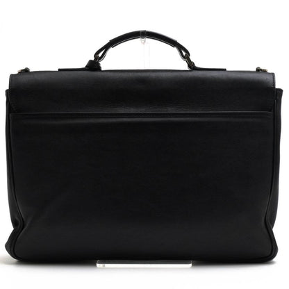 Bvlgari Bags Briefcases Business Bags Business Men Leather Genuine Black Flap