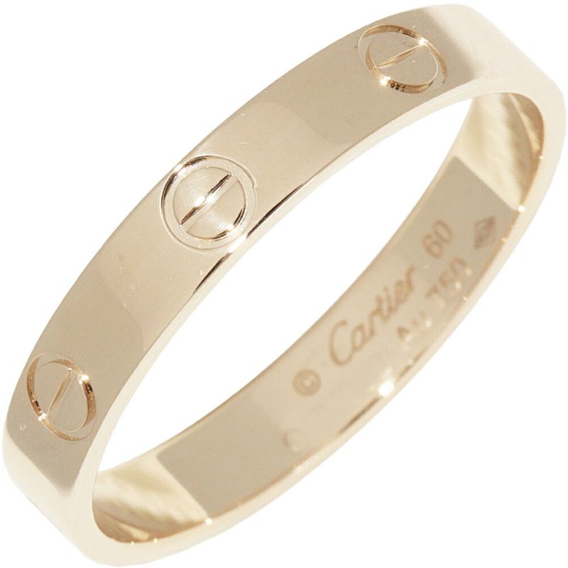 Cartier Ring 18K Yellow Gold Love Ring Small Model LOVE Wedding Ring Mini Love