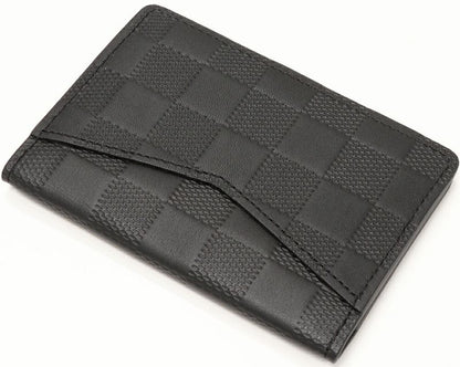 Louis Vuitton Bifold Card Case Pass Case Damier Infini Onyx Organizer De Poche