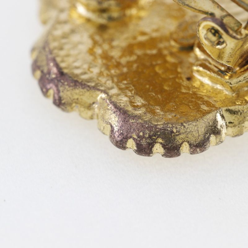 Chanel Vintage Gold Plated 96A Ladies 17.4g Earring