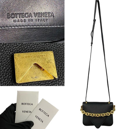 Bottega Veneta Mount Envelope Leather 3-Way Shoulder Bag Handbag