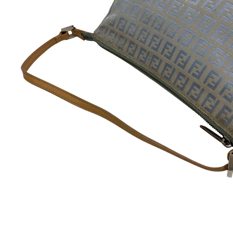 Fendi 8br444 Accessory Pouch Shoulder Bag One Shoulder Zucchino Handbag Bag