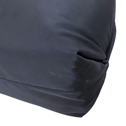 Prada Tote Bag Black NERO Excellent Condition Nylon Leather Preowned 255