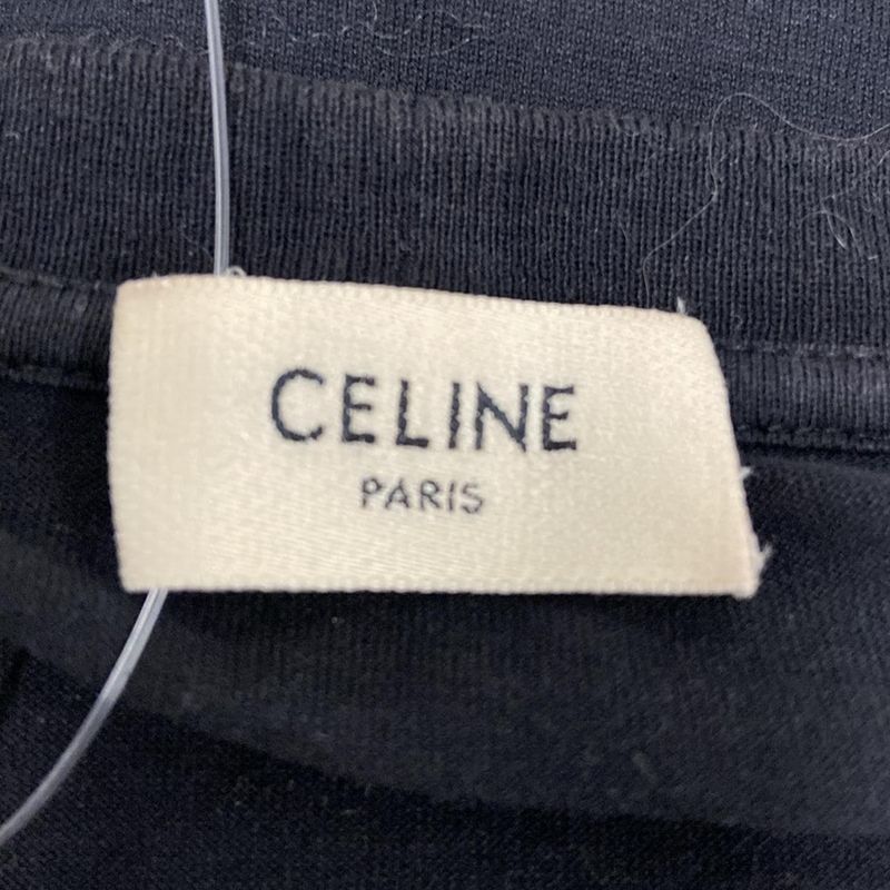 Celine Short Sleeve T-shirt Size S Women - 2x308010g Black And White Short