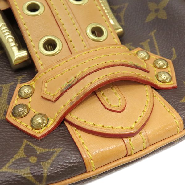 Louis Vuitton Shoulder Bag Leonor Monogram Canvas Monogram Gold Hardware Brown
