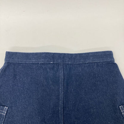 DIOR Indigo Denim Mini Skirt 4sbm12sktb 13