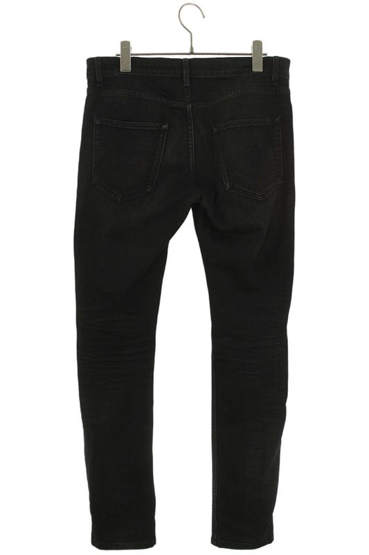 Balenciaga 509121 Txe12 Knee Crush Skinny Denim Pants Men's 29