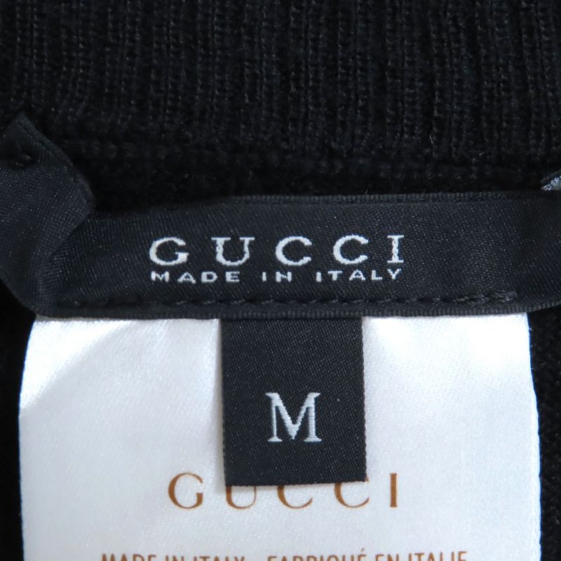 Gucci 297773-x4169 Knit Bolero Cardigan With Cashmere Interlocking Ghardware