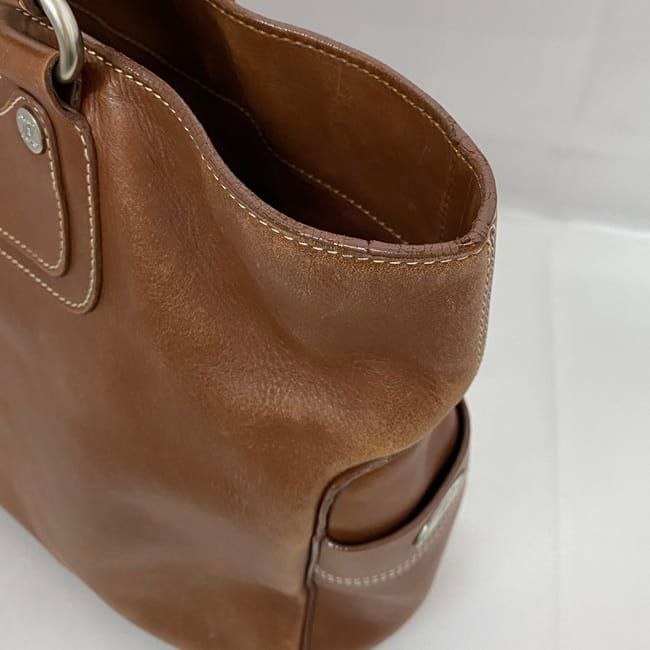 Celine Tote Boogie Bag Brown Large Leather Preowned