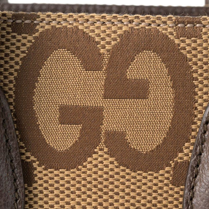 Gucci Shoulder Bag Jumbo GG Canvas Beige