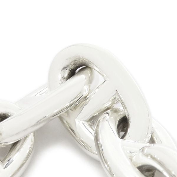 Hermes Bracelet Chaine D'ancre MM Silver 925 Silver 13 Frames Star Ring Silver