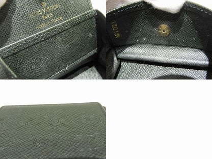Louis Vuitton Coin Case Taiga Epi Cair Greenish M30384 Portmonnaie Boite Coin
