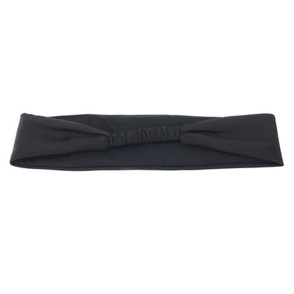 Prada Logo Plated Nylon Headband 1ih081 Black