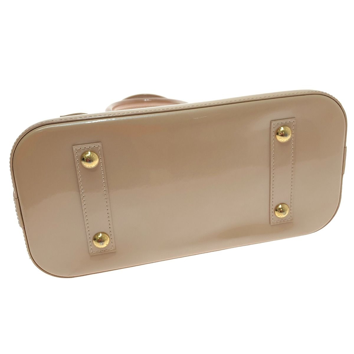 Louis Vuitton Handbag Monogram Vernis Alma PM M90170 Dune