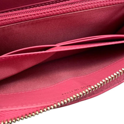 Chanel Long Wallet Long Zip Round Wallet Ap1590 Matelasse Lambskin Coco Mark