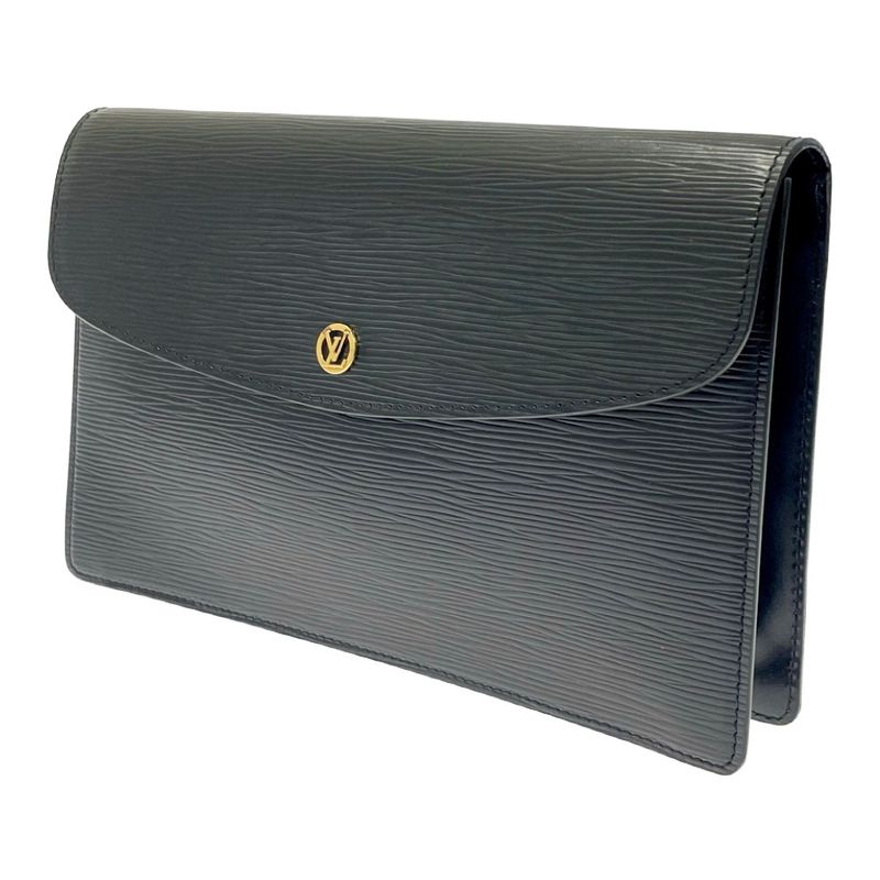 Louis Vuitton M52652 Epi Leather Montaigne 27 Black 320960