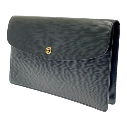 Louis Vuitton M52652 Epi Leather Montaigne 27 Black 320960